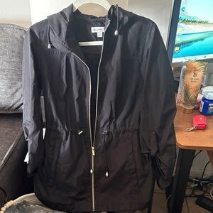 Old Navy Black Utility Jacket with Hood